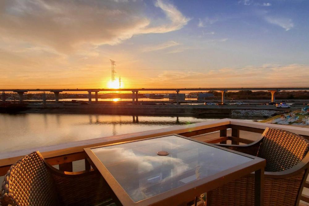 Secluded Seabrook Waterfront Home with Patio!